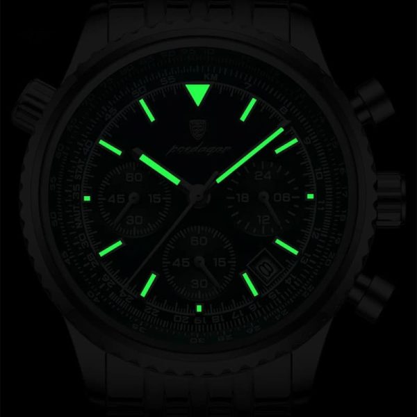 Montre homme luxe, look sportif