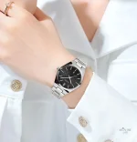 Design sophistiqué : Montre Luxe Femme à Quartz