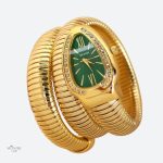Accessoire mode : montre élégante au bracelet serpent