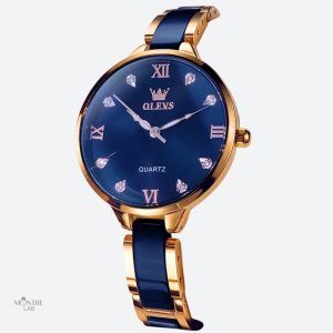 Montre luxe femme en céramique élégante