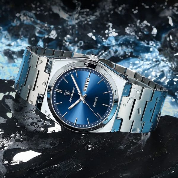 Élégance masculine, montre à quartz au design soigné