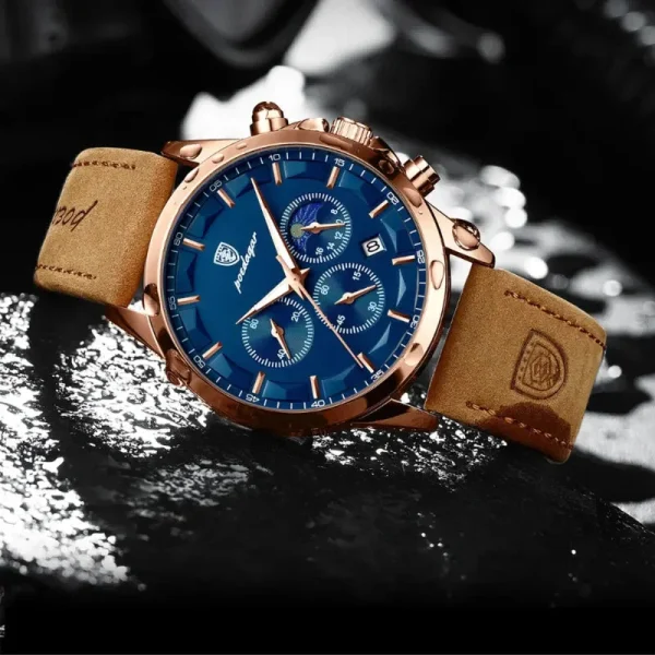 Chronographe homme, allie fonctionnalité et style
