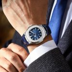 Montre homme Luxe Nautilus, design moderne et chic
