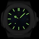 Montre élégante pour homme, style nautique avec bracelet cuir