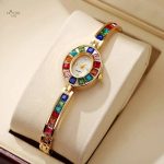 Montre Éclat Femme, Accessoire Luxe et Coloré