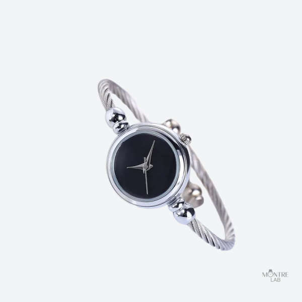 Accessoire de mode : montre quartz femme chic