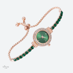 Accessoire de mode : montre femme avec pierres brillantes