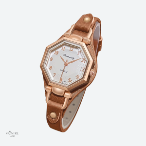 Accessoire Luxe pour Femme : Montre Quartz au Style Chic