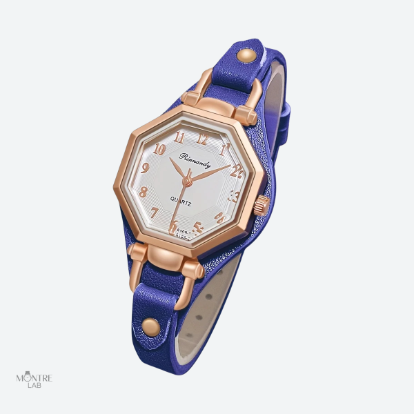 Style Sophistiqué : Montre en Cuir pour Femme Moderne