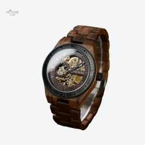 Montre Mécanique Bois Homme Artisanat Naturel