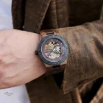 Montre en bois naturel pour un look sophistiqué