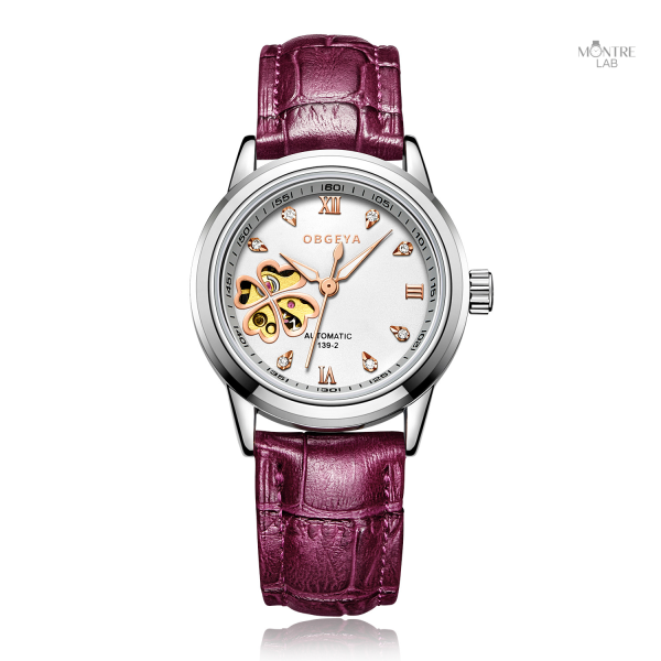 Montre en cuir pour femme au style intemporel