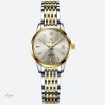 Montre mécanique femme métal étanche