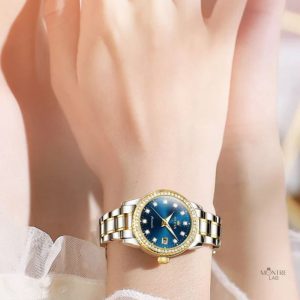 Montre mécanique élégante pour femme