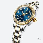 Design raffiné : montre mécanique femme