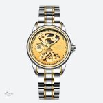Style sophistiqué de montre squelette pour femme