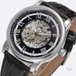 Montre Mécanique Homme Chiffres Romains Remontage Manuel