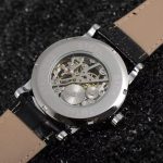 Accessoire de mode masculin, montre mécanique à chiffres romains