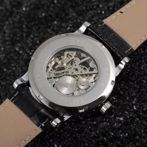 Accessoire de mode masculin, montre mécanique à chiffres romains
