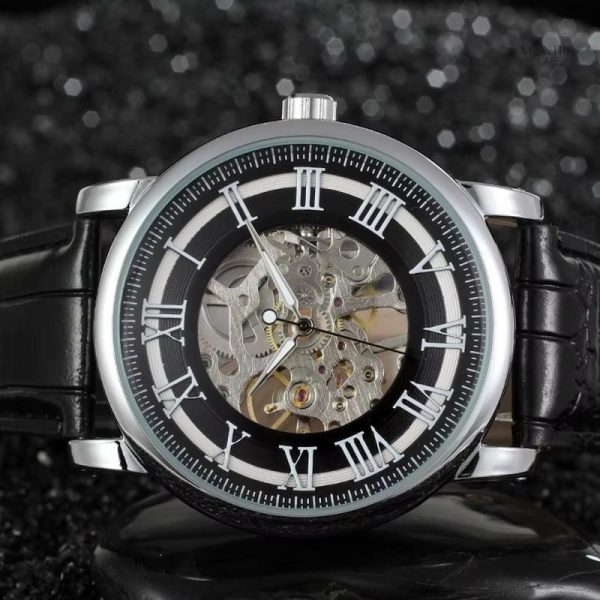 Bijou horloger pour homme, montre mécanique au look sophistiqué