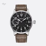 Montre homme style aviateur, design classique