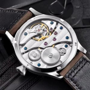 Accessoire aviateur pour homme, montre manuelle