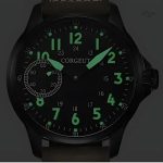 Montre classique homme, mécanique à remontage manuel