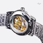 Accessoire masculin : montre mécanique squelette