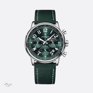 Chronographe homme avec bracelet en nylon robuste