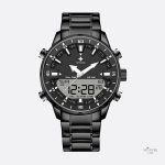 Montre militaire digitale homme avec chronographe et double affichage
