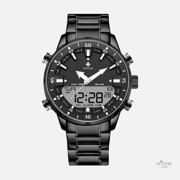 montre-militaire-digitale-quartz-chronographe-homme-dual-display-1 Montre militaire digitale homme avec chronographe et double affichage