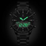 Accessoire pour homme, montre militaire digitale avec fonctions avancées