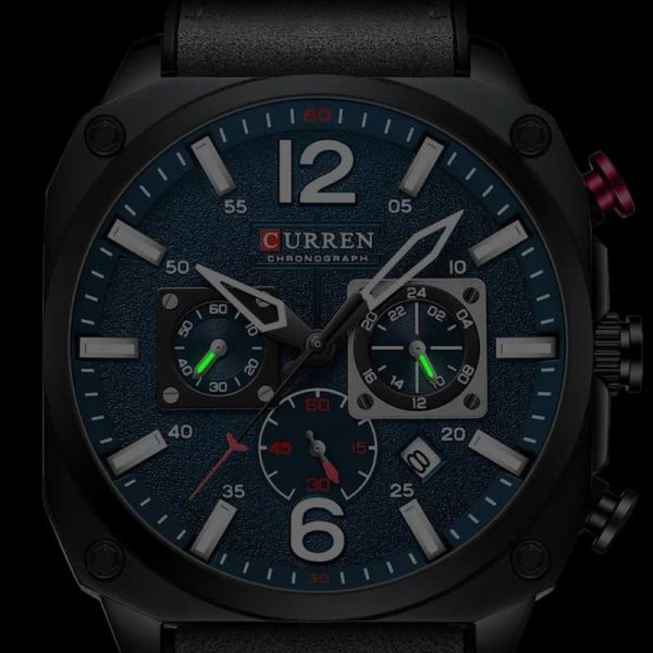 Accessoire homme : montre militaire avec chronographe