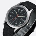 Montre militaire homme quartz bracelet nylon