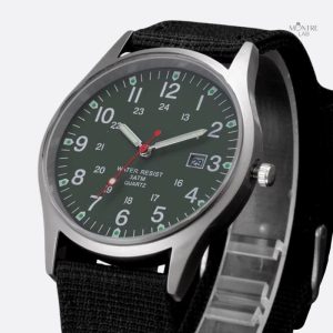Montre homme militaire avec bracelet en nylon