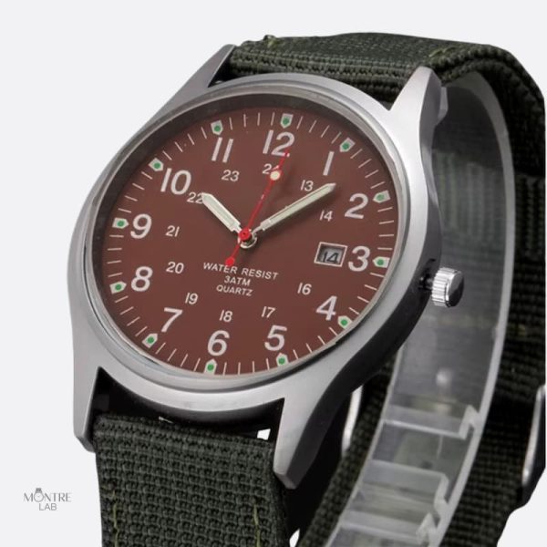 Montre à quartz pour une précision optimale