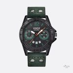 Montre militaire quartz homme bracelet cuir