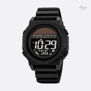 Montre Solaire Numérique Chronographe pour Homme