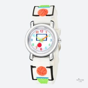 Montre colorée pour enfant, idéale pour les fans de basket