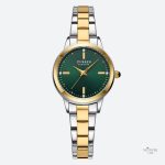 Montre Bicolore Étincelante pour femme