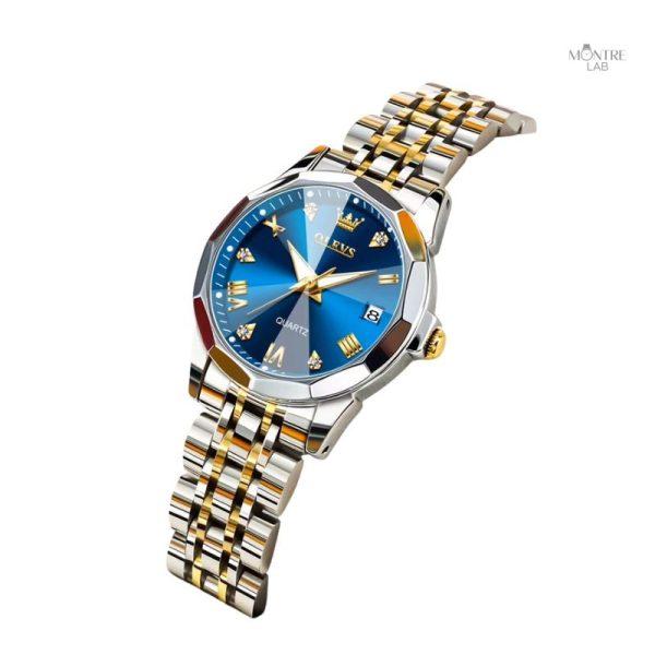 Élégante montre en métal pour un look féminin