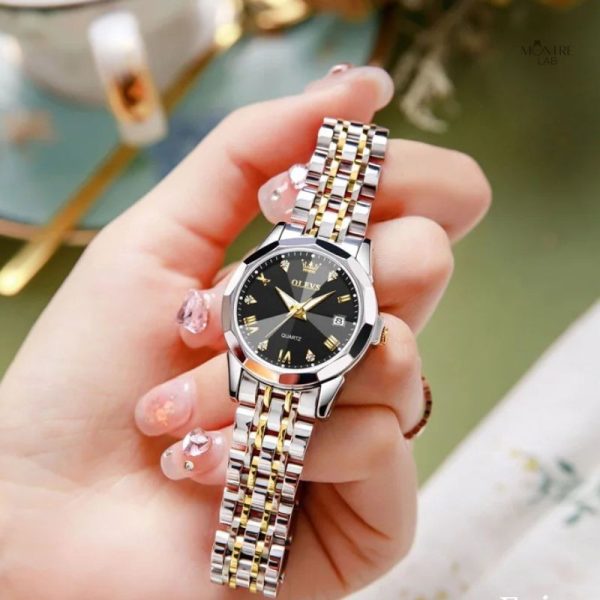Quartz bicolore, mélange de sophistication et de style