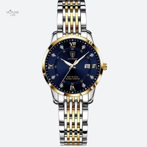 Bijou horloger pour femme avec éclat de diamants synthétiques