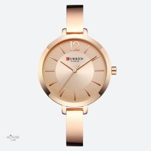 Montre femme au style minimaliste, quartz et design simple