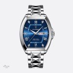 Montre Quartz Homme Design Tonneau