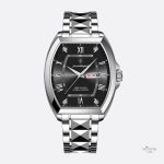 Montre homme design tonneau au style élégant