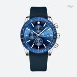 Montre Chronographe Homme Silicone Quartz