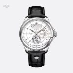 Montre Homme Cuir Quartz Élégante