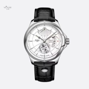 Montre Homme Cuir Quartz Élégante