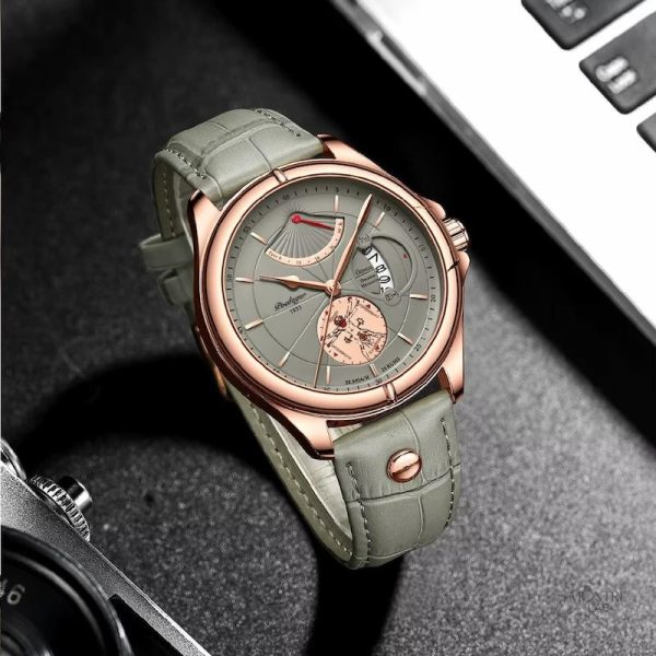 Montre Quartz avec finition raffinée pour homme